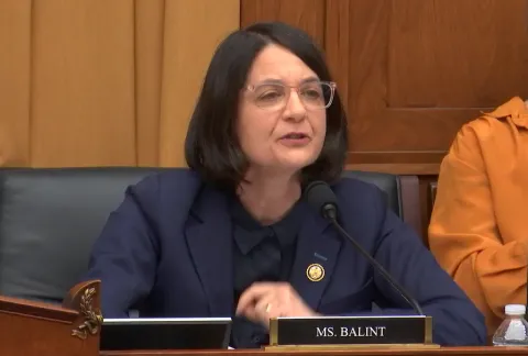 Balint speaking