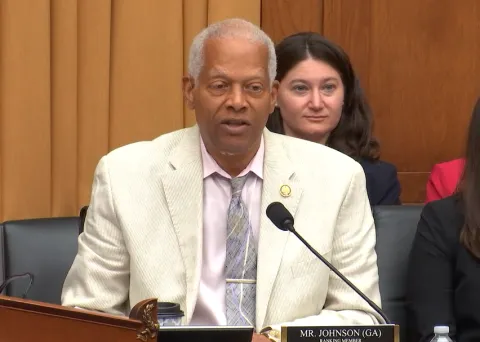 Johnson speaking