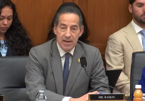 Raskin speaking