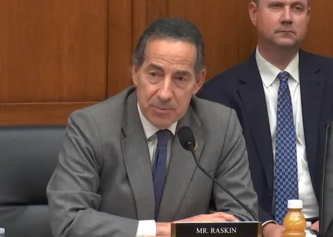 Raskin speaking
